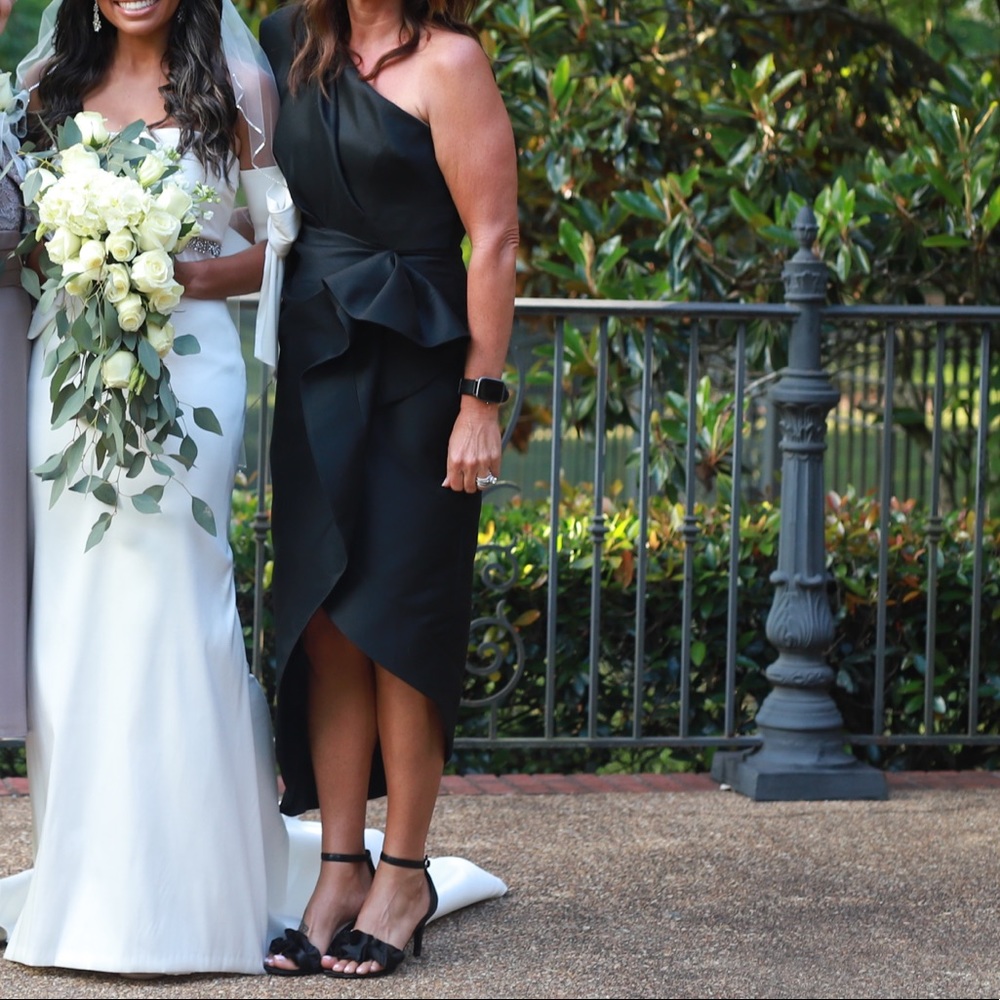 Black cocktail dress